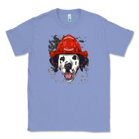 Colony Blue dalmatian firefighter dalmatian dog lover Classic Tee - linhVisuals