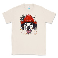 Natural dalmatian firefighter dalmatian dog lover Classic Tee - linhVisuals