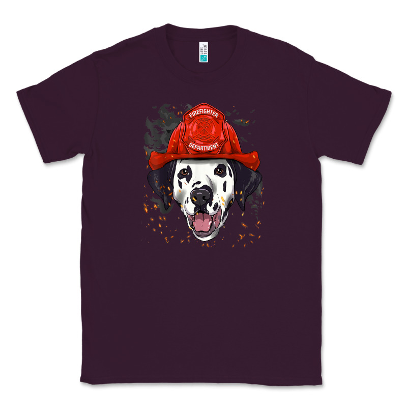 Dalmatian Firefighter Dalmatian Dog Lover Classic Tee by linhVisuals | Teevron