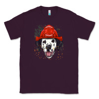 Plum dalmatian firefighter dalmatian dog lover Classic Tee - linhVisuals