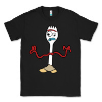 Black forky Classic Tee - linhVisuals
