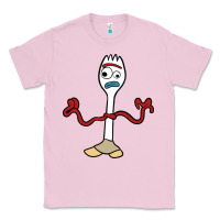 Bubblegum Pink forky Classic Tee - linhVisuals