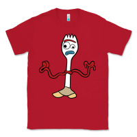 Red forky Classic Tee - linhVisuals