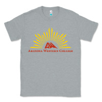 Heather Grey arizona western college Classic Tee - linhVisuals