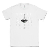 White police & firefighter mom, i raised mine fireman mothers day Classic Tee - linhVisuals