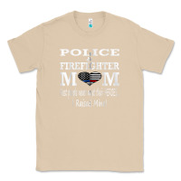 Mushroom police & firefighter mom, i raised mine fireman mothers day Classic Tee - linhVisuals