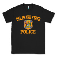 Black delaware state police Classic Tee - linhVisuals