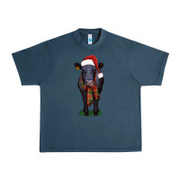 Midnight Navy black angus Urban Heavy Tee - RanaPortraitStore