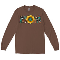 Chestnut sunflower mom Long Sleeve Tee - Artiststas