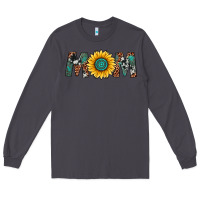 Smoke sunflower mom Long Sleeve Tee - Artiststas