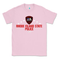 Bubblegum Pink rhode island state police Classic Tee - linhVisuals