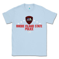 Dusty Blue rhode island state police Classic Tee - linhVisuals