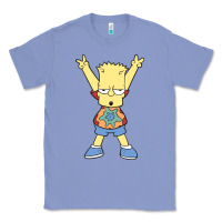 Colony Blue groovy bart Classic Tee - linhVisuals