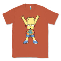 Copper groovy bart Classic Tee - linhVisuals