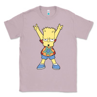 Lilac groovy bart Classic Tee - linhVisuals