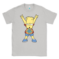 Moon Dust groovy bart Classic Tee - linhVisuals