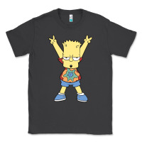 Smoke groovy bart Classic Tee - linhVisuals