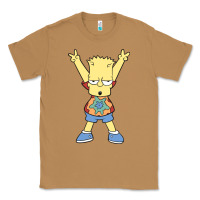Toasted Coconut groovy bart Classic Tee - linhVisuals