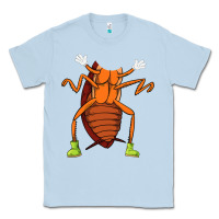 Dusty Blue cool easy cockroach insect halloween Classic Tee - linhVisuals