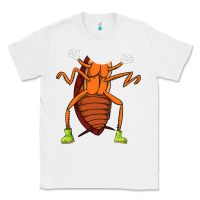 White cool easy cockroach insect halloween Classic Tee - linhVisuals