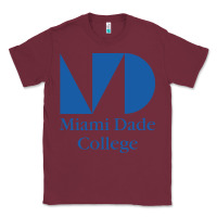 Burgundy miami dade college Classic Tee - linhVisuals