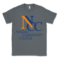 Charcoal Heather nassau community college Classic Tee - linhVisuals