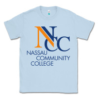 Dusty Blue nassau community college Classic Tee - linhVisuals