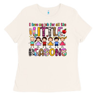 Bone i love my job for all the little reasons Ladies Tee - Artiststas