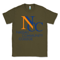 Army Green nassau community college Classic Tee - linhVisuals