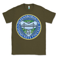 Army Green queensborough community college Classic Tee - linhVisuals