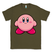 Army Green kirby Classic Tee - linhVisuals