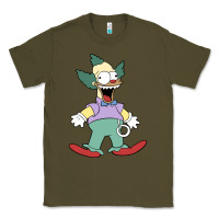 Army Green krusty Classic Tee - linhVisuals