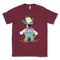 Burgundy krusty Classic Tee - linhVisuals