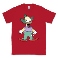 Red krusty Classic Tee - linhVisuals