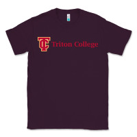 Plum triton college Classic Tee - linhVisuals