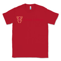 Red triton college Classic Tee - linhVisuals