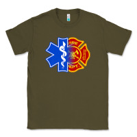 Army Green emt firefighter ems fire first responder premium Classic Tee - linhVisuals