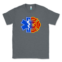 Charcoal Heather emt firefighter ems fire first responder premium Classic Tee - linhVisuals