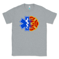Heather Grey emt firefighter ems fire first responder premium Classic Tee - linhVisuals