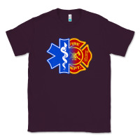 Plum emt firefighter ems fire first responder premium Classic Tee - linhVisuals