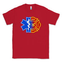 Red emt firefighter ems fire first responder premium Classic Tee - linhVisuals