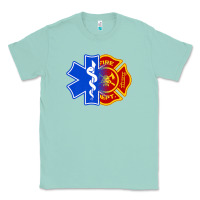 Seafoam emt firefighter ems fire first responder premium Classic Tee - linhVisuals