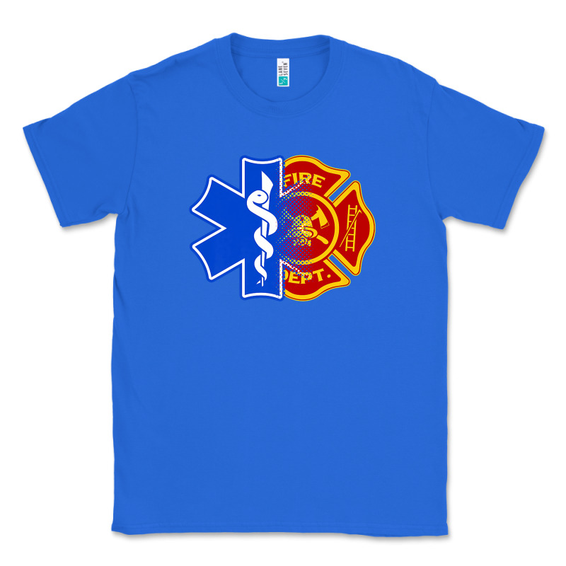 Emt Firefighter Ems Fire First Responder Premium Classic Tee by linhVisuals | Teevron