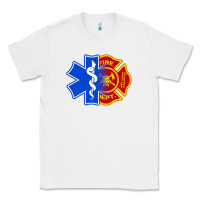 White emt firefighter ems fire first responder premium Classic Tee - linhVisuals