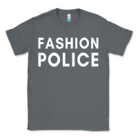 Charcoal Heather fashion police premium Classic Tee - linhVisuals