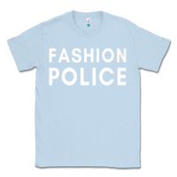 Dusty Blue fashion police premium Classic Tee - linhVisuals