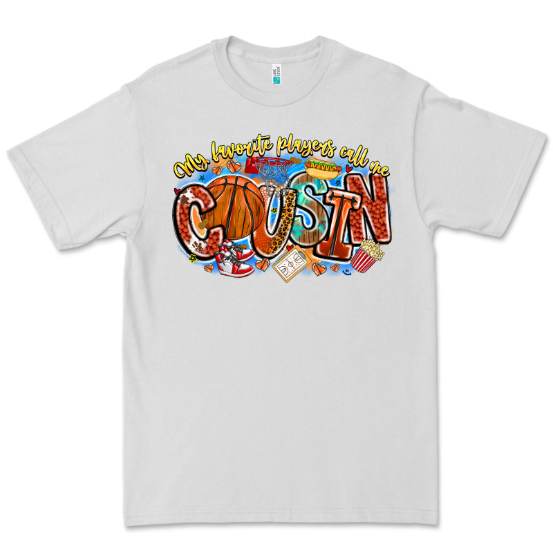 My Favorite Players Call Me Cousin Basketball Premium Tee by CowhideDigitalArt | Teevron