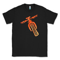 Black fat bike mountain biking Classic Tee - linhVisuals