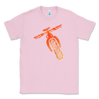 Bubblegum Pink fat bike mountain biking Classic Tee - linhVisuals