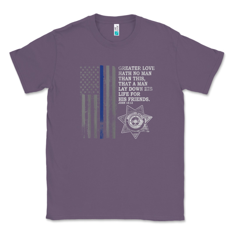 Police In America Correctional Officer Prayer Classic Tee by linhVisuals | Teevron